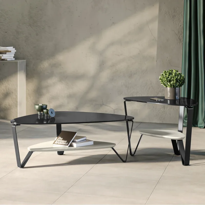 BDI Dino Tables 1367 End Table (Stone)