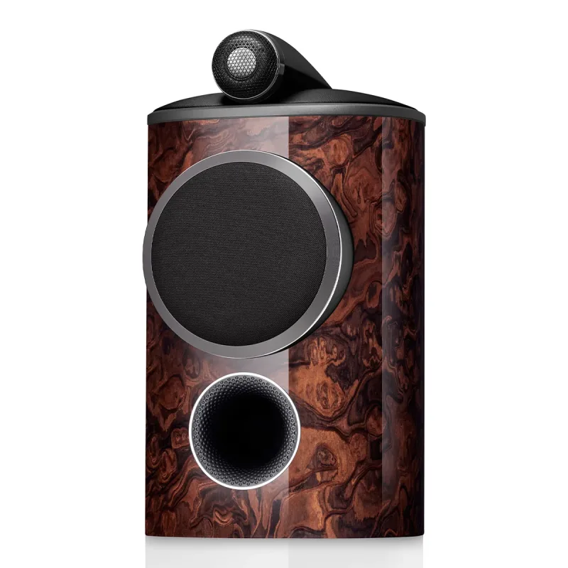 Bowers & Wilkins 805 D4 Signature 2-Way Bookshelf Speaker - Each (California Burl Gloss)