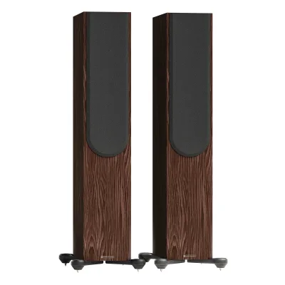 Monitor Audio Silver 300 8G Speaker Floorstanding 3-Way - Sepasang (European Walnut)
