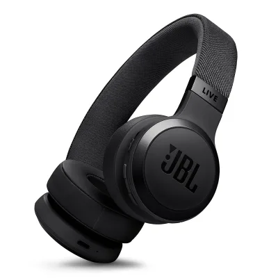 JBL Live 670NC Wireless On-Ear Adaptive Noise Cancelling Headphones (Black)