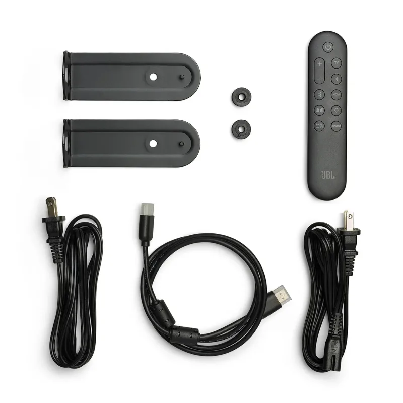 JBL Cove M1 Lautsprecher-Bundle mit Bar 500 MK2 Soundbar und kabellosem Subwoofer