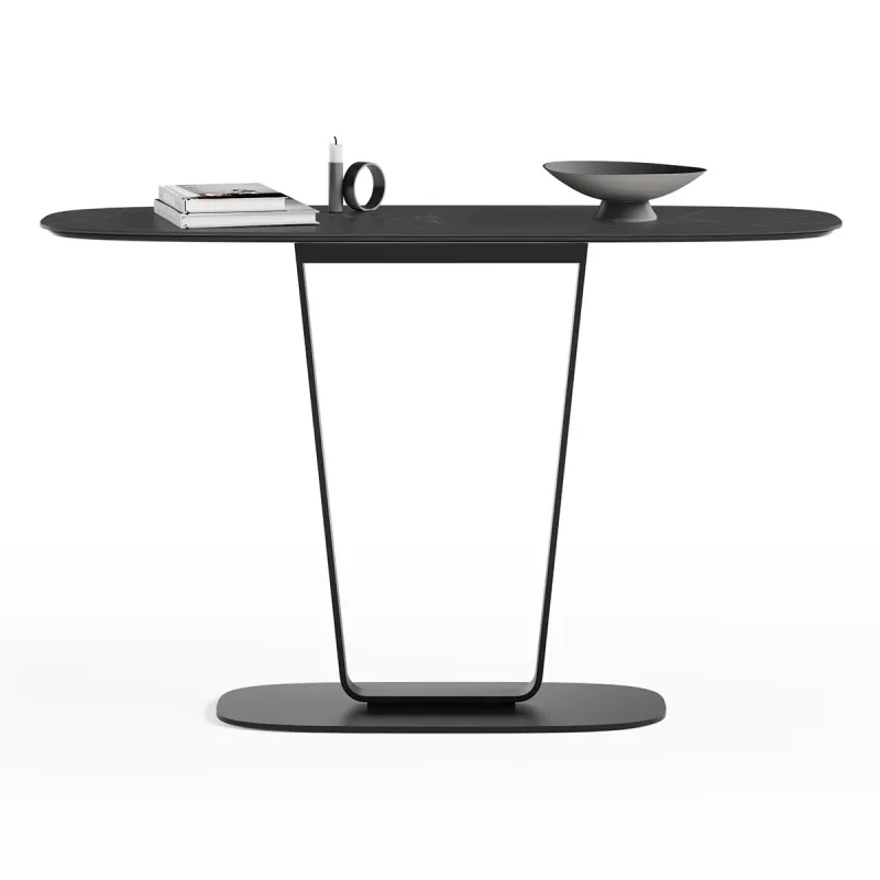 BDI Cloud 9 1183 konsolbord med porslinsskiva (Nimbus Black)