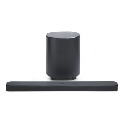 JBL Cove M1 Lautsprecher-Bundle mit Bar 500 MK2 Soundbar und kabellosem Subwoofer