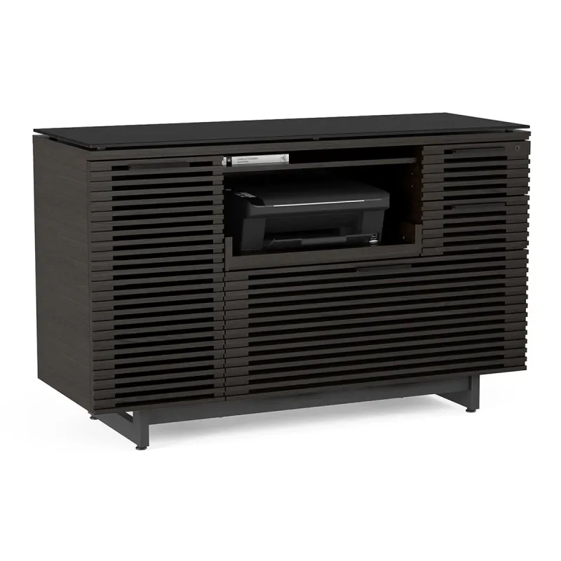 BDI Corridor 6520 Multifunction Cabinet (Charcoal Stained Ash)