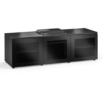 Salamander Designs Chameleon Collection Oslo 237 Integrierter Schrank für Epson LS100 Projektor (Black Oak)