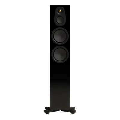 Monitor Audio Silver 300 8G 3-vägs golvhögtalare – par (Black Gloss)