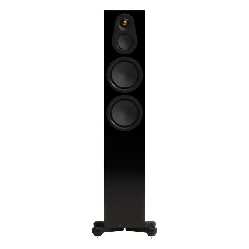 Monitor Audio Silver 300 8G 3-vägs golvhögtalare – par (Black Gloss)