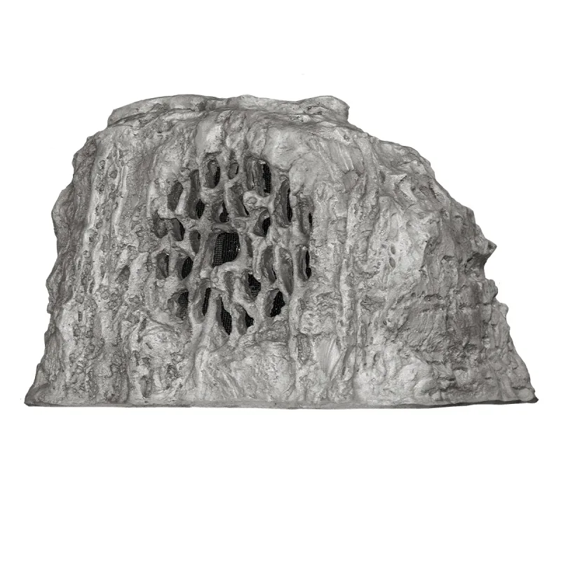 Rockustics EconoRock 6.5" 2-way Outdoor Rock Speaker - Each (Grey)
