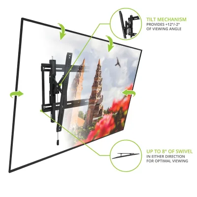 Supporto TV da esterno inclinabile Kanto TE300SG per TV da 45"-100"