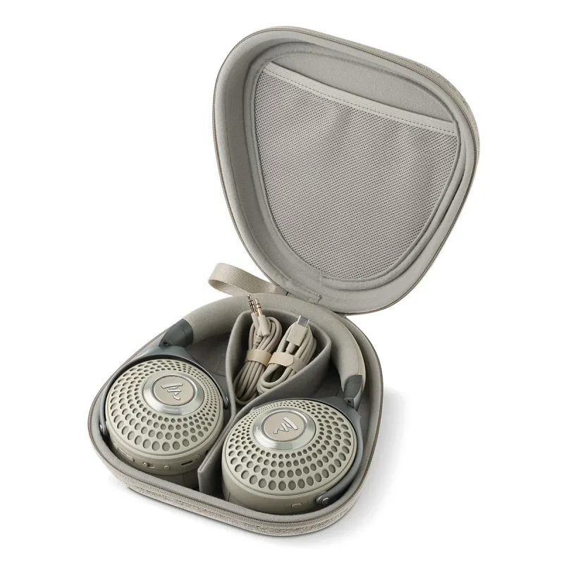 Focal Bathys Over-Ear Hi-Fi Bluetooth Wireless Headphones with Active Noise Cancellation (Dune)