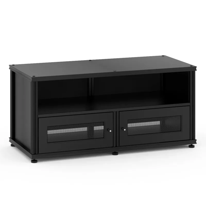 Salamander Designs Synergy Single Box 229 (Black Oak with Black Posts)