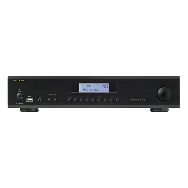Rotel A14MKII Integrated Amplifier (Black)