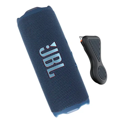 JBL Flip 7 bærbar Bluetooth-højttaler bundt med magnetisk montering (blå)