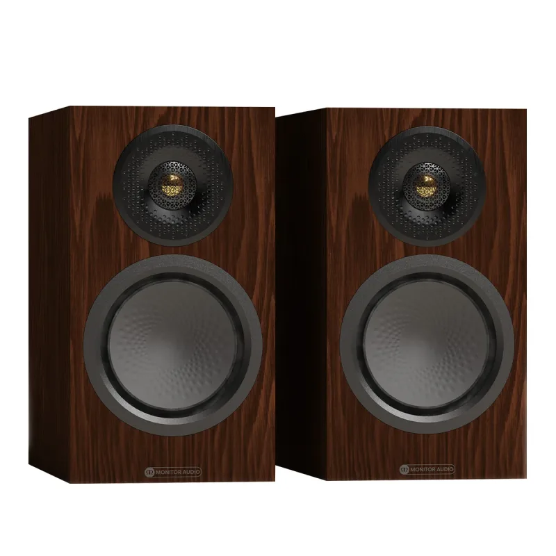 Enceintes Bibliothèque Monitor Audio Silver 50 8G 2 Voies - Paire (Noyer Européen)