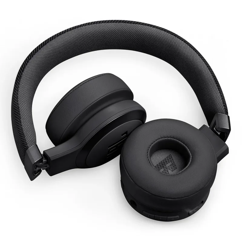 JBL Live 670NC Wireless On-Ear Adaptive Noise Cancelling Headphones (Black)