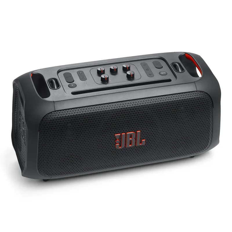JBL PartyBox On-The-Go Essential with Wireless Microphone & Water Resistance