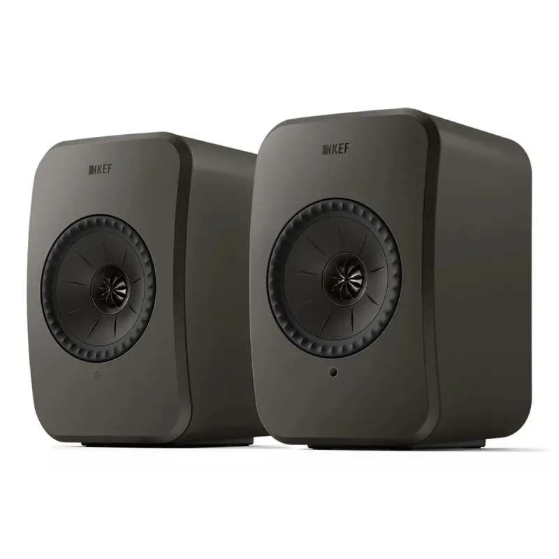 Enceintes HiFi sans fil KEF LSX II LT - Paire (gris graphite)