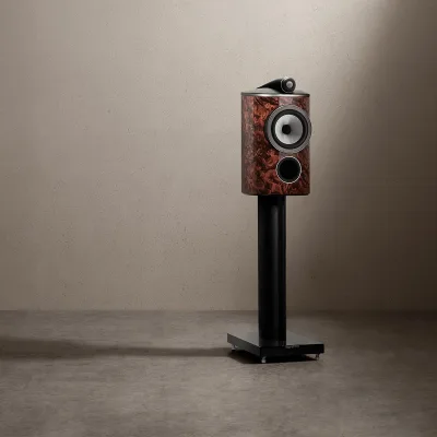 Bowers & Wilkins 805 D4 Signature 2-Way Bookshelf Speaker - Each (California Burl Gloss)