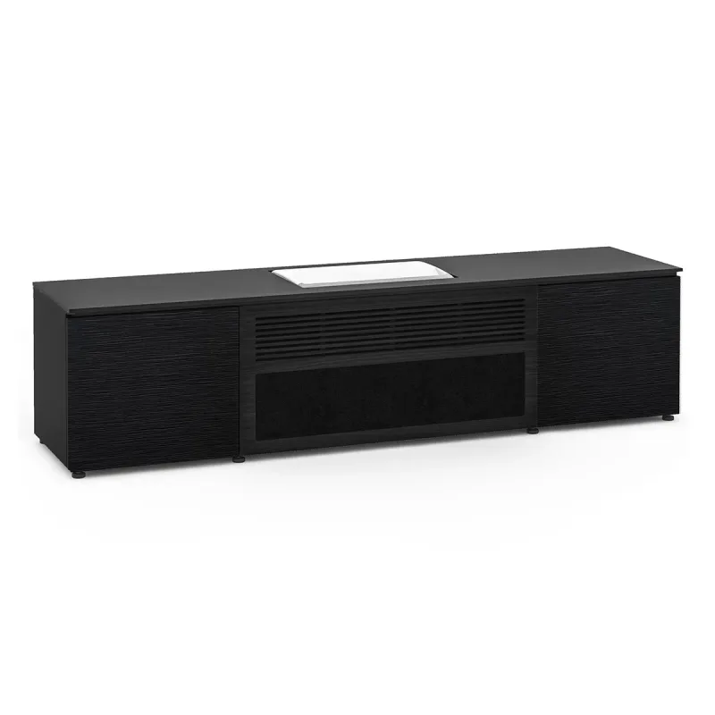 Salamander Designs Chameleon Collection Chicago 245 Projector Integrated Cabinet for Samsung LPU7D (Black Oak)