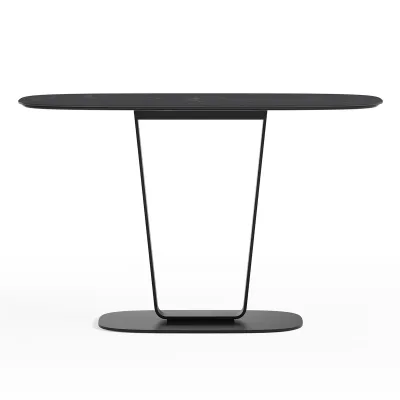 BDI Cloud 9 1183 konsolbord med porslinsskiva (Nimbus Black)