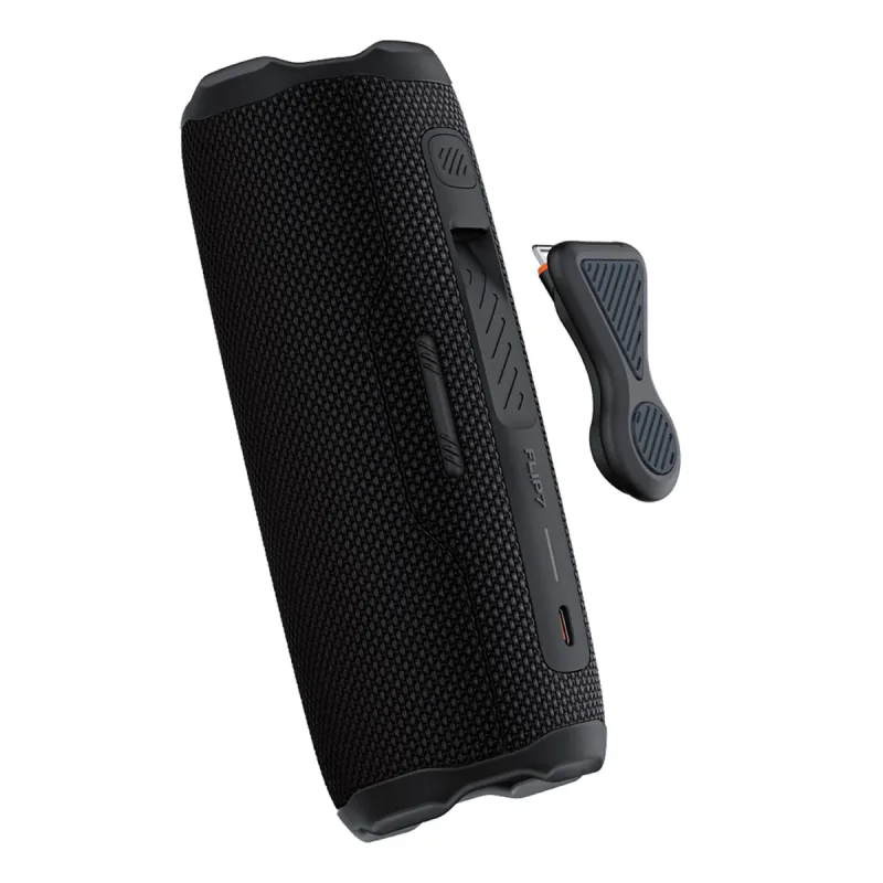 JBL Flip 7 Portable Bluetooth Speaker with Magnetic Mounting Bracket (Black)