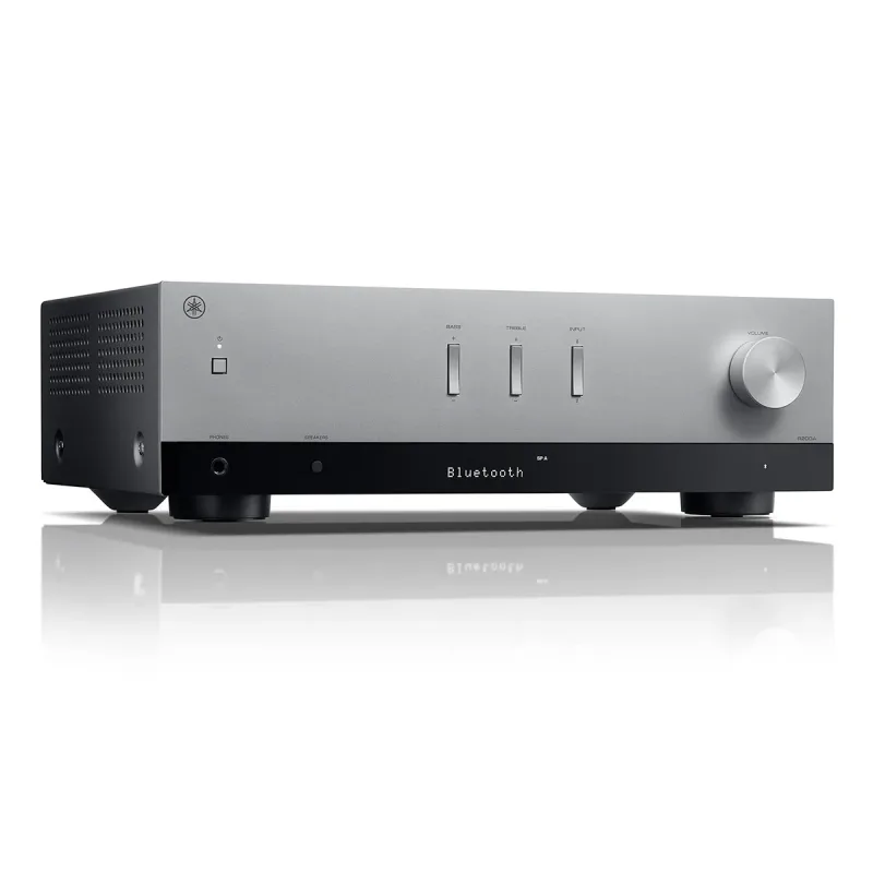 Yamaha R200ASL 2-Kanal-Stereo-Receiver mit Bluetooth (Silber)