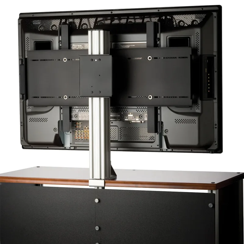 Salamander Designs Synergy PM2 Tilting TV Mount for Twin Salamander Cabinets (Black)