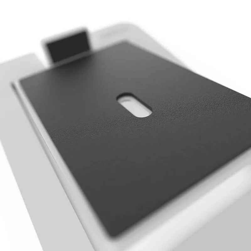 Kanto S6W Desktop-Lautsprecherständer für große Lautsprecher (Weiß)