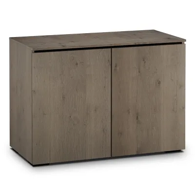 Salamander Designs Chameleon Collection Lancaster 323 트윈 AV 캐비닛 (Rough-Sawn Barnboard Oak)