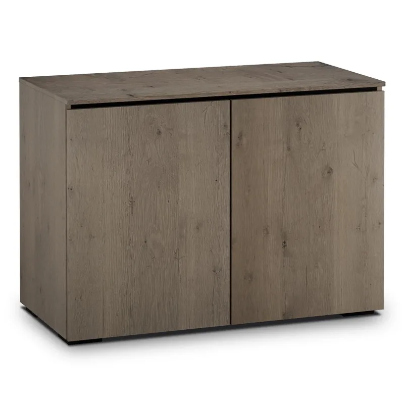 Salamander Designs Chameleon Collection Lancaster 323 트윈 AV 캐비닛 (Rough-Sawn Barnboard Oak)