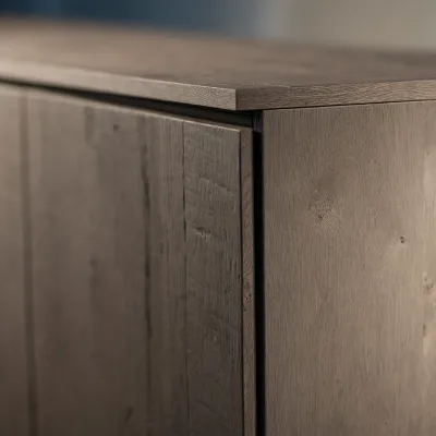 Salamander Designs Chameleon Collection Lancaster 323 트윈 AV 캐비닛 (Rough-Sawn Barnboard Oak)