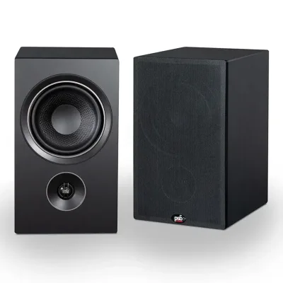 PSB Alpha P5 Bookshelf Speaker (Black) - Pair