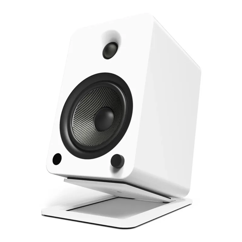 Kanto S6W Desktop-Lautsprecherständer für große Lautsprecher (Weiß)