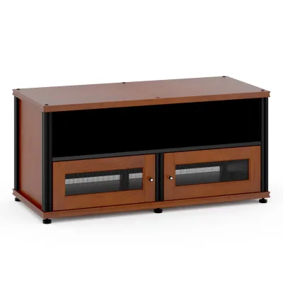 Salamander Designs Synergy 229 Twin AV Cabinet (American Cherry with Black Posts)