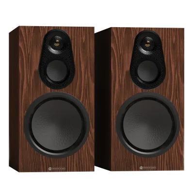 Monitor Audio Silver 100 8G 3-weg boekenplankluidsprekers - paar (European Walnut)