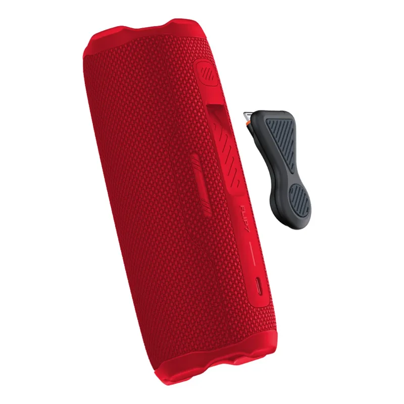 JBL Flip 7 bærbar Bluetooth-højttaler med magnetisk ophæng (rød)