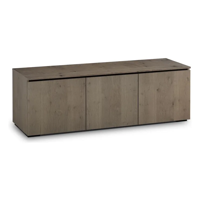 Salamander Designs Chameleon Collection Lancaster 237 Triple AV Cabinet (Rough-Sawn Barnboard Oak)