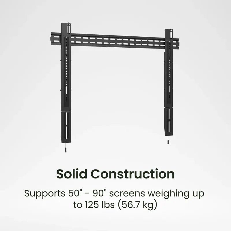 Kanto PF405 Ultra Low-Profile Fixed TV Wall Mount for 50&rdquo; - 90&rdquo; TV