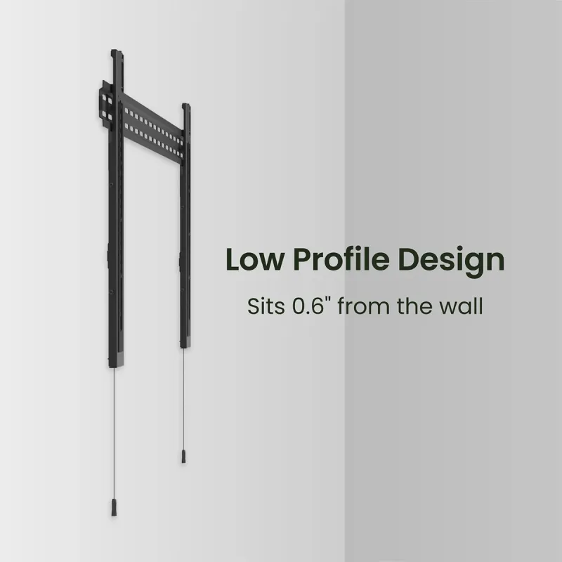 Kanto PF405 Ultra Low-Profile Fixed TV Wall Mount for 50&rdquo; - 90&rdquo; TV