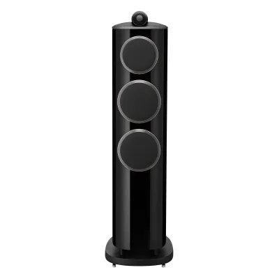 Coluna de Chão Bowers & Wilkins 804 D4 de 3 vias - Unidade (Preto Brilhante)