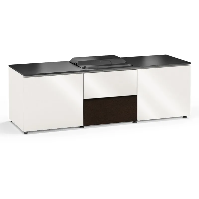 Salamander Designs Chameleon Collection Miami 236 Cabinet integrato per proiettore Epson LS100 (Bianco lucido)