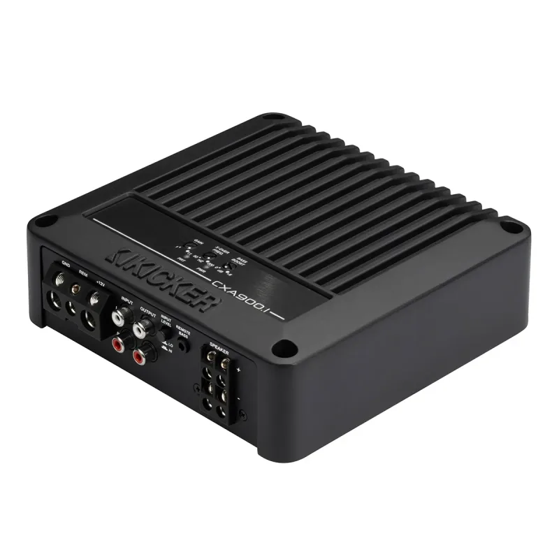 Kicker CXA9001 900 Watt Mono Class D Subwoofer-forstærker