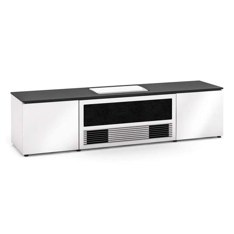 Salamander Designs Chameleon Collection Miami 245 Projector Integrated Cabinet for Samsung LPU7D (Gloss White)