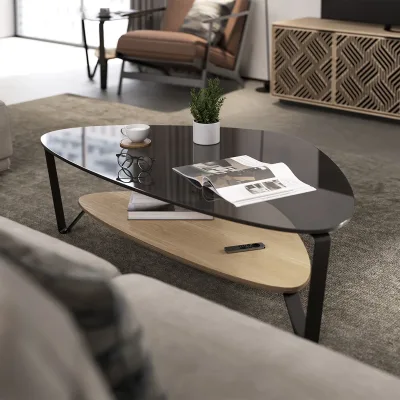 BDI Dino 1363 Grote Salontafel (Washed Oak)