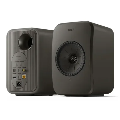 Enceintes HiFi sans fil KEF LSX II LT - Paire (gris graphite)
