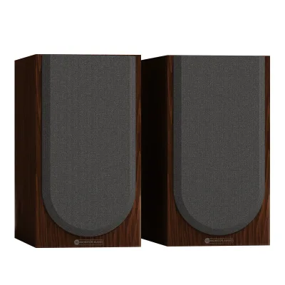Monitor Audio Silver 50 8G 2-Way Bookshelf Speakers - Pair (European Walnut)