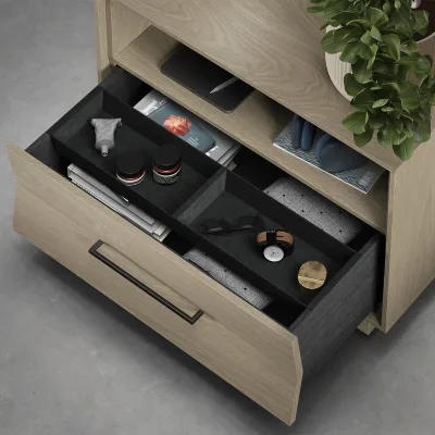 BDI KAVA Bedroom 9682 28" nachtkastje (Washed Oak)